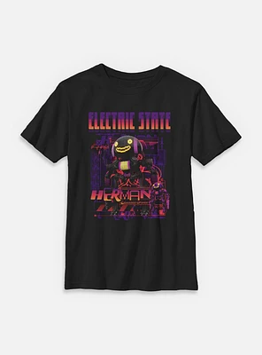 The Electric State Glitch Herman Youth T-Shirt