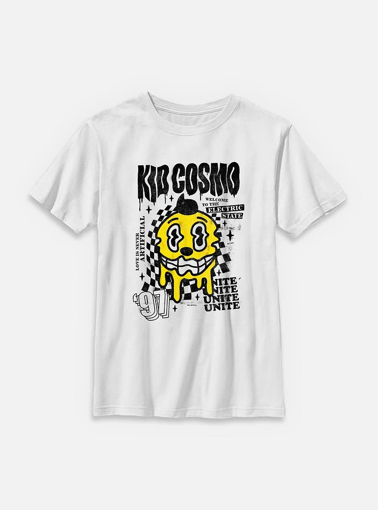 The Electric State Kid Cosmo Drip Youth T-Shirt