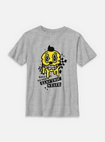 The Electric State Kid Cosmo Checkered Drip Youth T-Shirt
