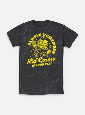 The Electric State Always Remember Kid Cosmo Mineral Wash T-Shirt