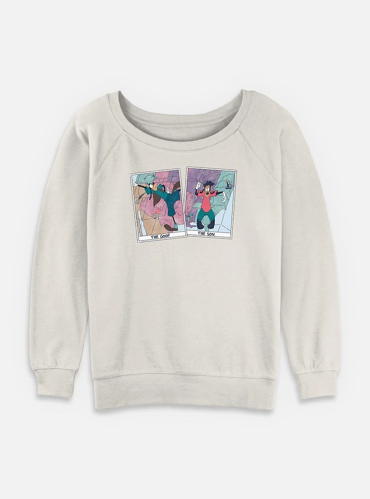 Disney Goofy A Trip Womens Slouchy Sweatshirt