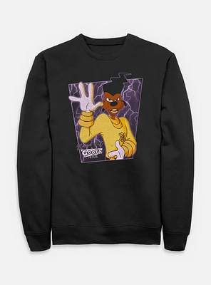 Disney Goofy Powerline Portrait Sweatshirt