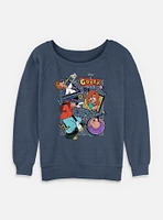 Disney Goofy 90s Goof Collage Womens Slouchy Sweatshirt