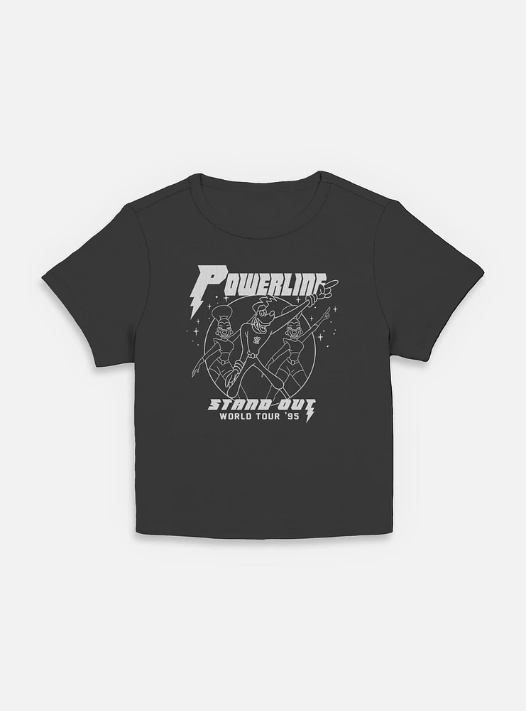 Disney Goofy World Tour Powerline Women Baby T-Shirt