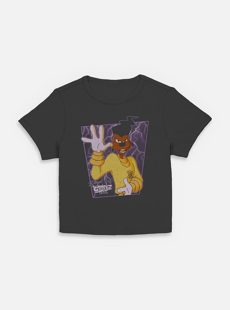 Disney Goofy Powerline Portrait Women Baby T-Shirt