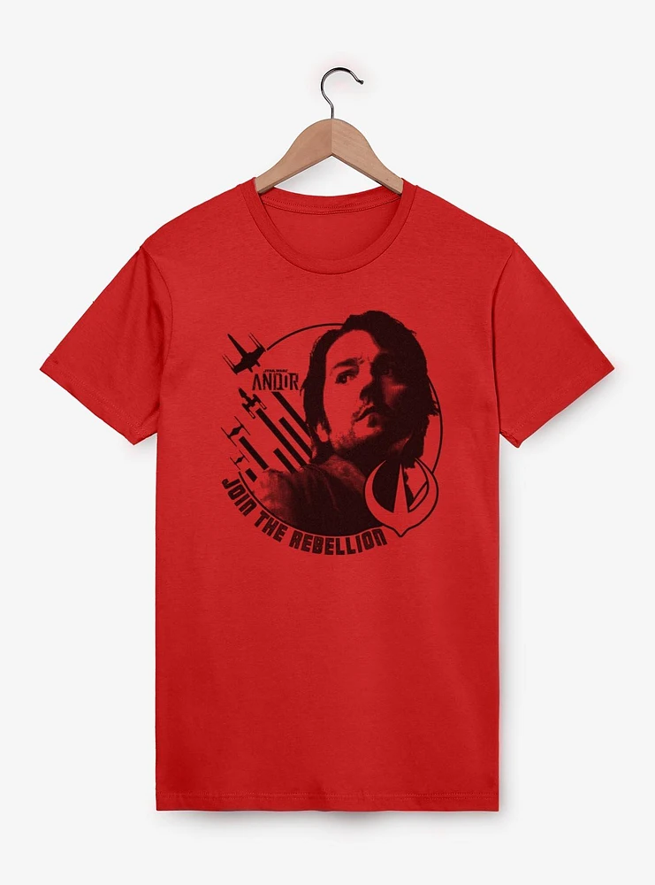 Star Wars: Andor Join The Rebelion Stamp T-Shirt