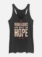 Star Wars: Andor Rebellions Are Built On Hope Womens Tank Top