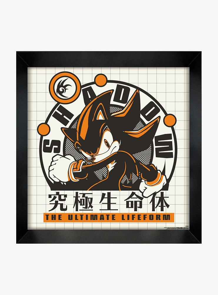 Sonic The Hedgehog Ultimate Lifeform Framed Wall Art