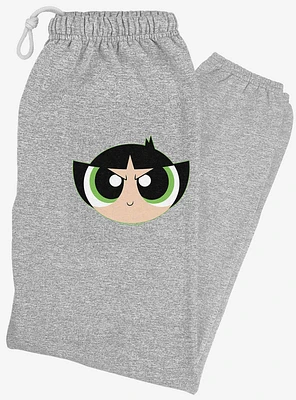 The Powerpuff Girls Buttercup Head Sweatpants