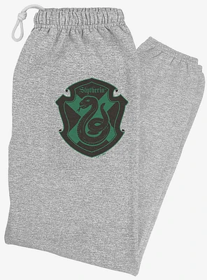 Harry Potter Slytherin Plaid Sigil Sweatpants