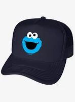 Sesame Street Cookie Monster Head Foam Trucker Hat