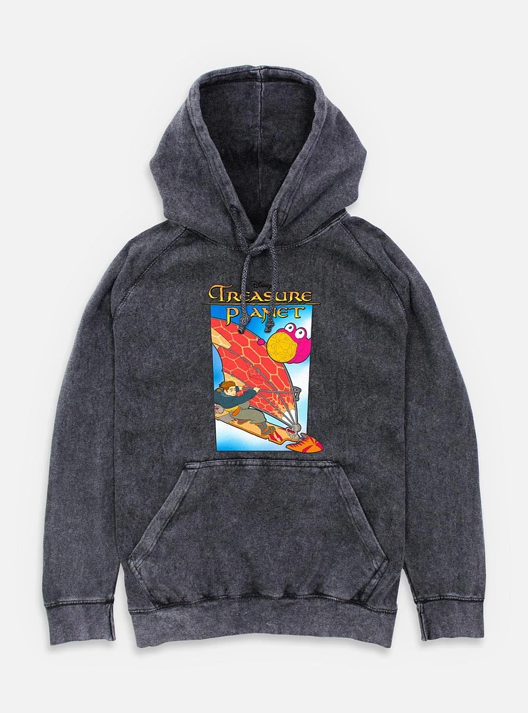 Disney Treasure Planet RetroMineral Wash Hoodie