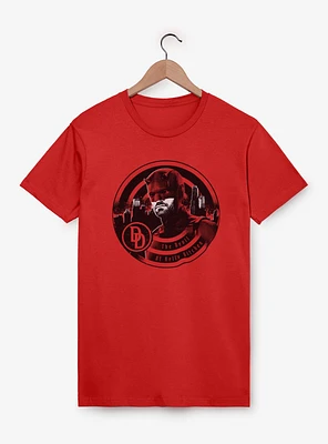 Marvel Daredevil: Born Again Daredevil Hell's Kitchen Silhouette T-Shirt