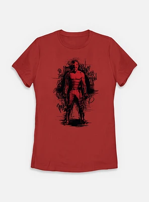 Marvel Daredevil: Born Again The Hero Womens T-Shirt