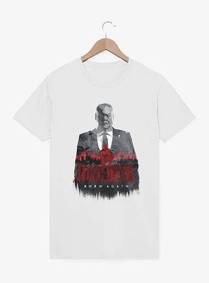 Marvel Daredevil: Born Again Fisk And Daredevil Silhouette T-Shirt