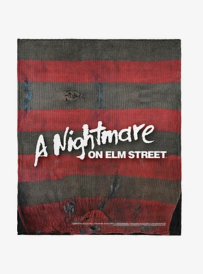 A Nightmare On Elm Street Sweater 40x50" Silk Touch Throw Blanket