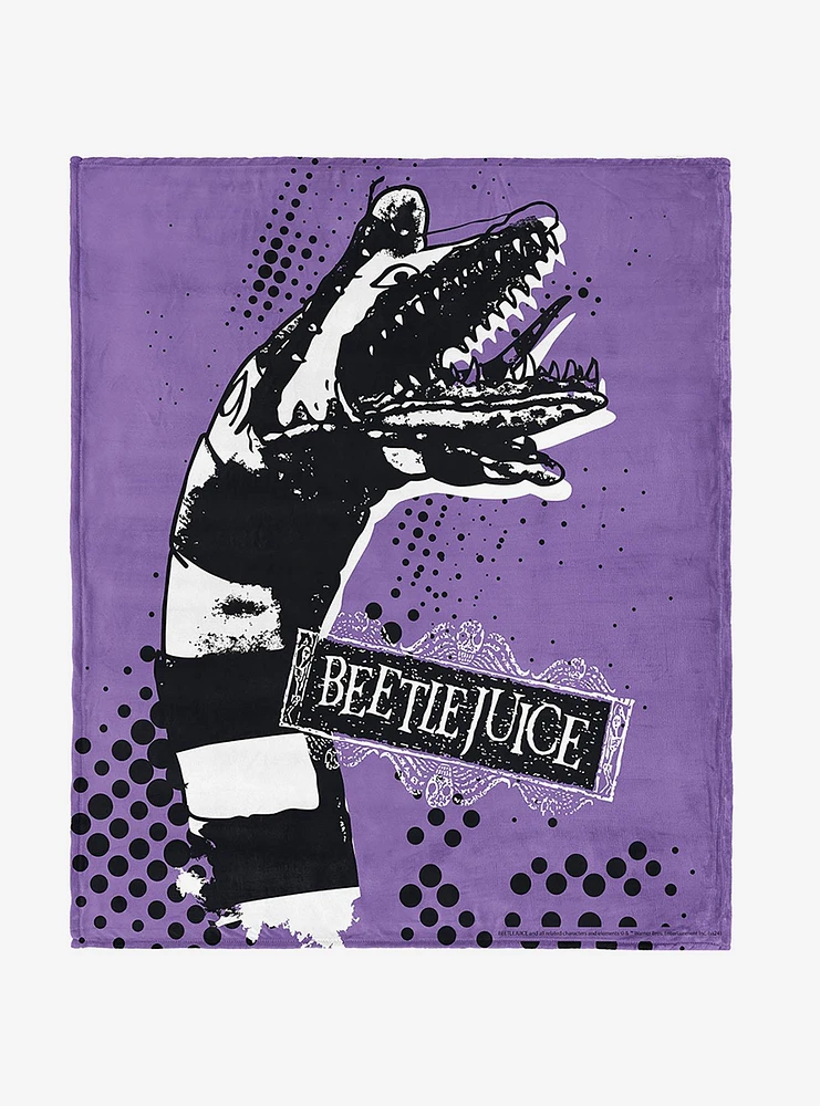Beetlejuice I Hate Sandworms 40x50" Silk Touch Throw Blanket