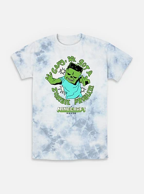A Minecraft Movie Zombie Problem Tie-Dye T-Shirt