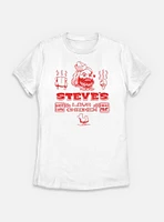 A Minecraft Movie Steve's Lava Chicken Womens T-Shirt