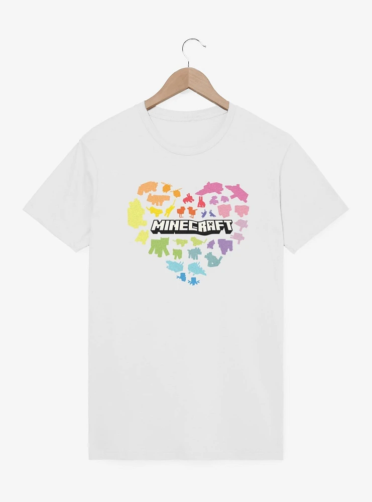 Minecraft Heart T-Shirt