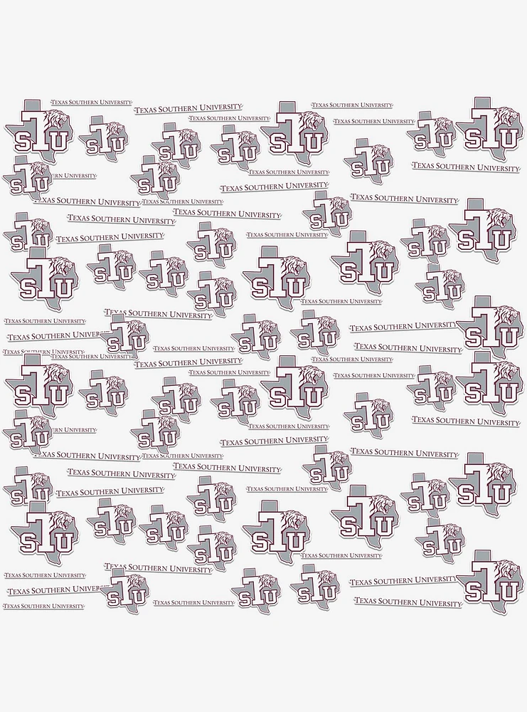 Texas Southern University 100Ct Sticker Pack