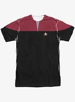 Star Trek Voyager Command Costume Sublimated T-Shirt