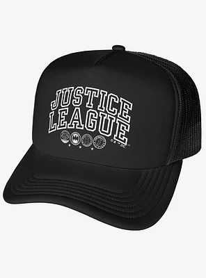 Justice League Athletic Logo Foam Trucker Hat