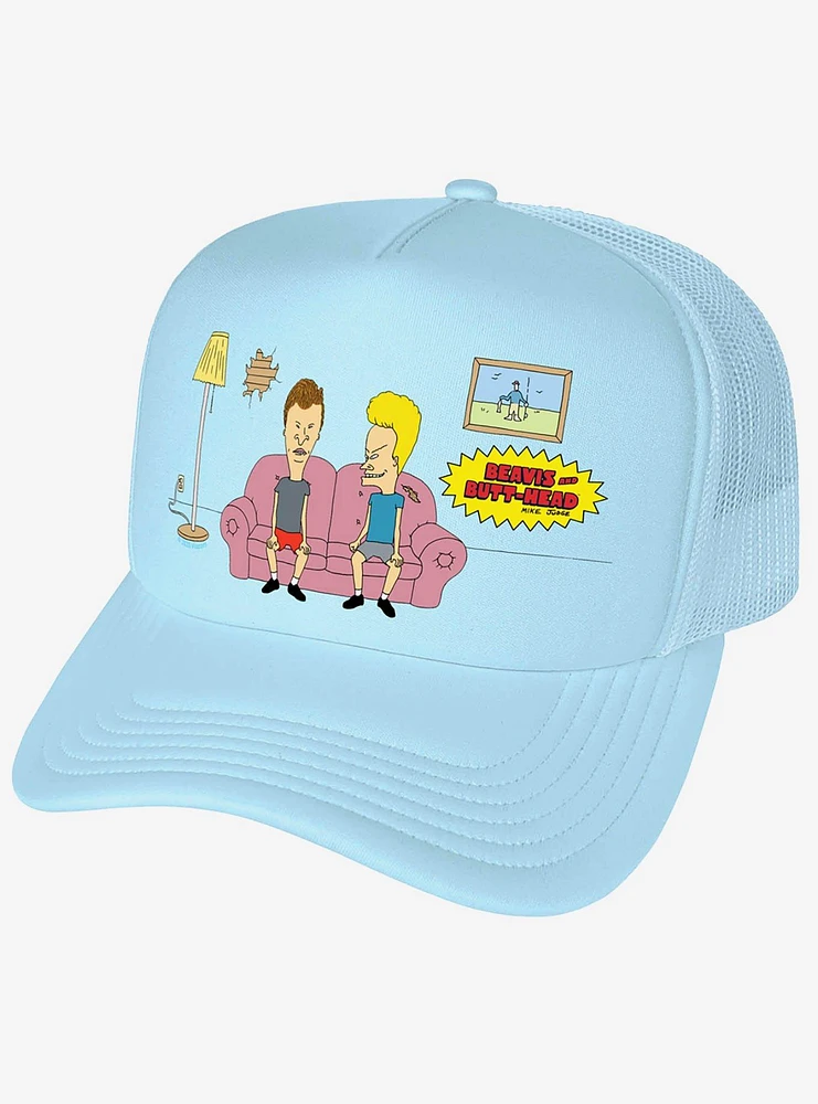 Beavis And Butthead Couch Foam Trucker Hat