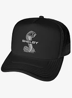 Shelby Cobra Grey Snake Logo Foam Trucker Hat