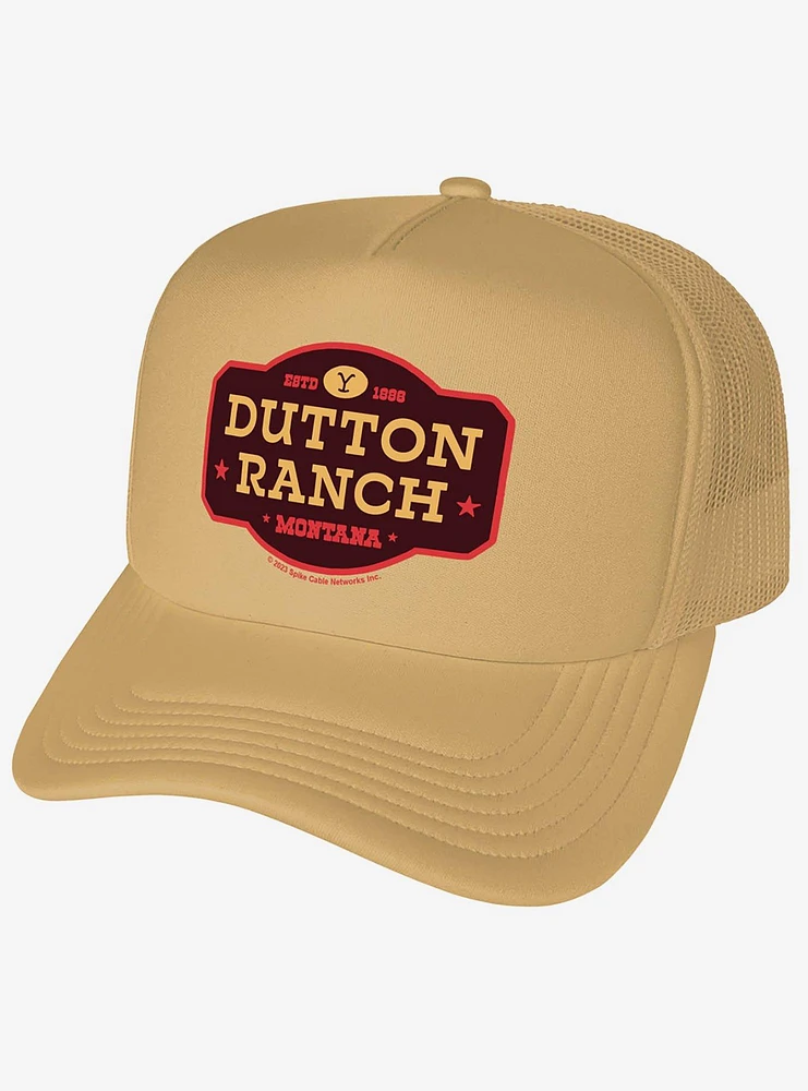 Yellowstone Dutton Ranch Foam Trucker Hat