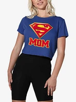 DC Comics Superman "Super Mom" Women's Crop Top T-Shirt