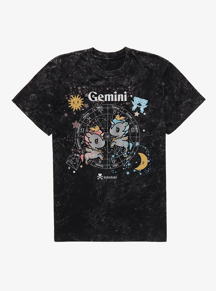 Tokidoki Unicorno Gemini Mineral Wash T-Shirt