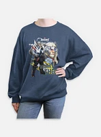 Marvel Rivals Mighty Thor Womens Oversized Sweatshirt
