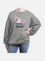 Marvel Rivals Lovely Jeff The Landshark Womens Oversized Sweatshirt