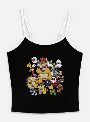 Nintendo Super Mario Villain Stack Womens Cami