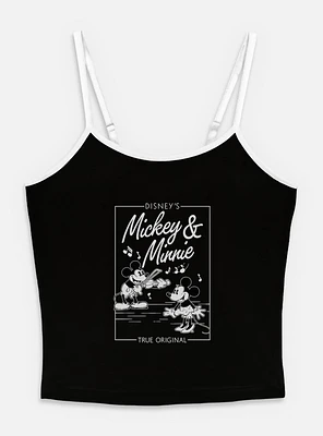 Disney Mickey Mouse Minnie Music Cover Womens Cami