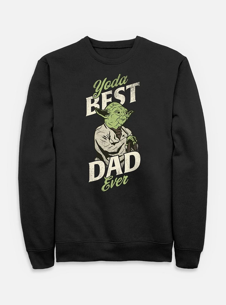 Star Wars Yoda Best Dad Ever Sweatshirt