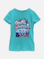 Star Wars Bubble Text May The Fourth Youth Girls T-Shirt