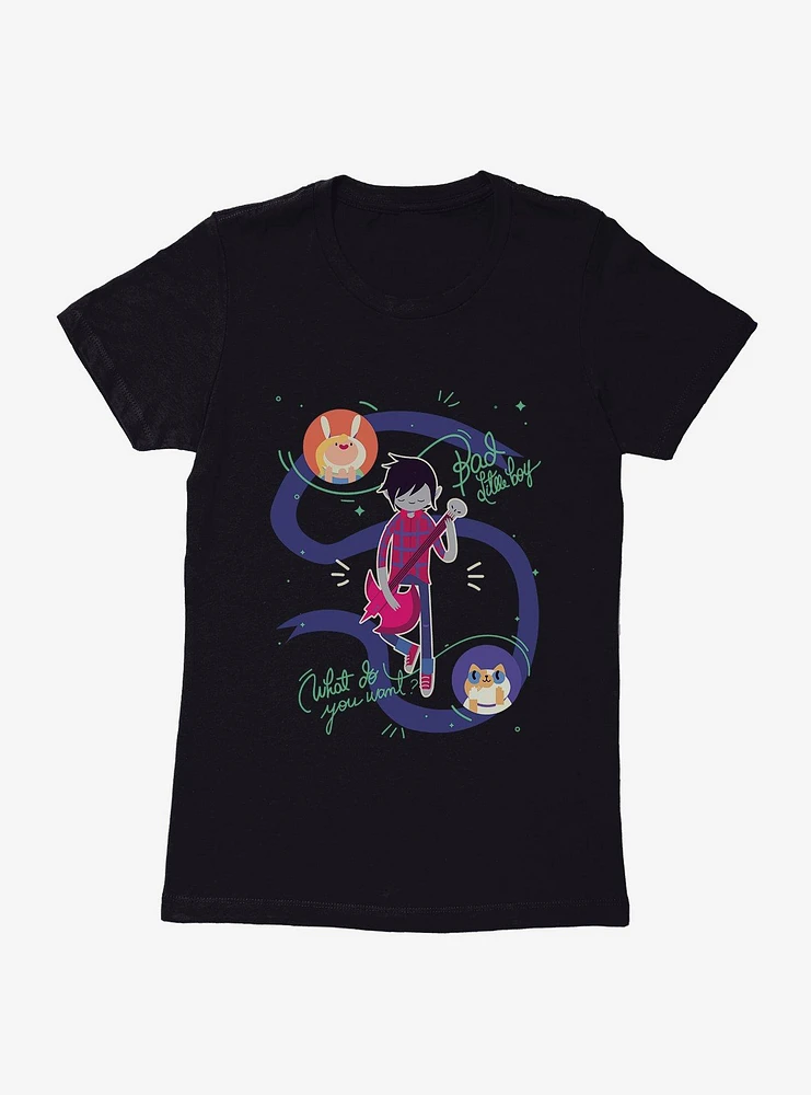 Adventure Time Marshall Lee Guitar Womens T-Shirt