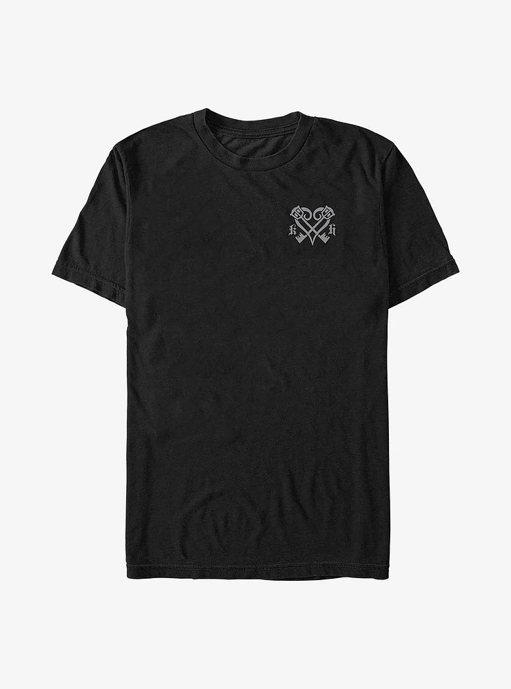 Disney Kingdom Hearts Crest Big & Tall T-Shirt