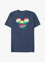 Disney Mickey Mouse Retro Spring Break 2025 Big & Tall T-Shirt