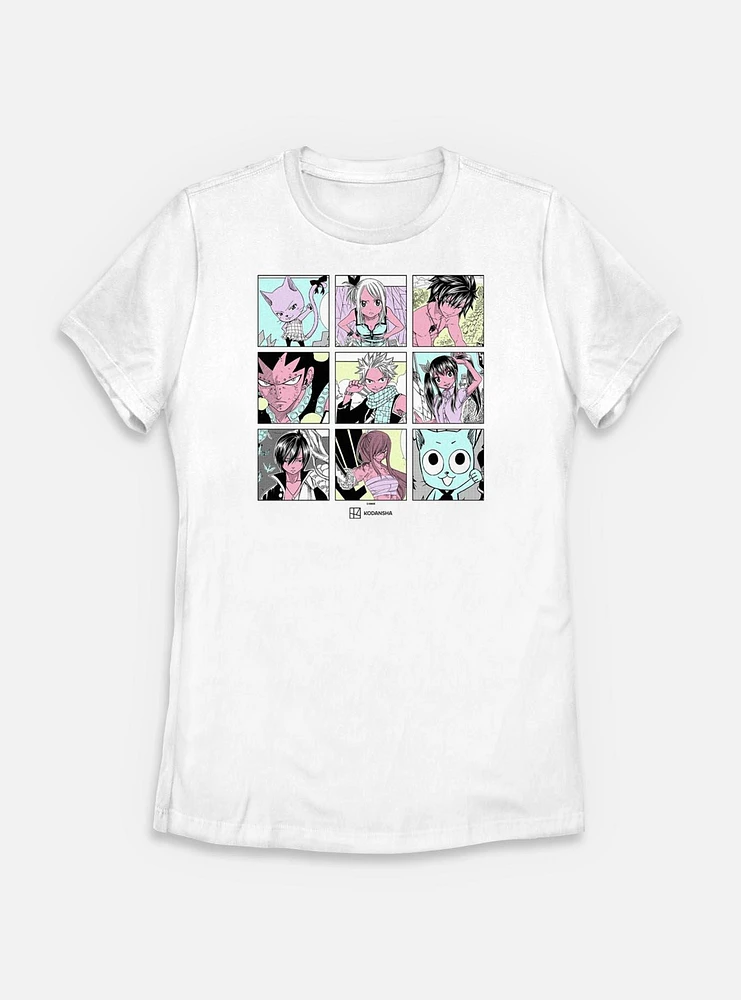 Fairy Tail Box Pop Womens T-Shirt