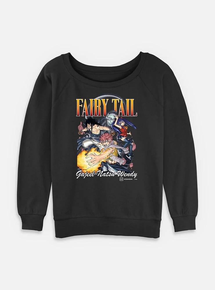 Fairy Tail Group Womens Slouchy Sweatshirt