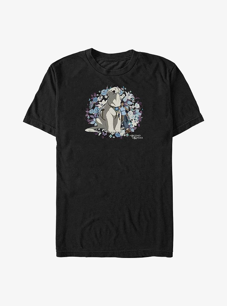 Avatar: The Last Airbender Floral Spring Korra Big & Tall T-Shirt