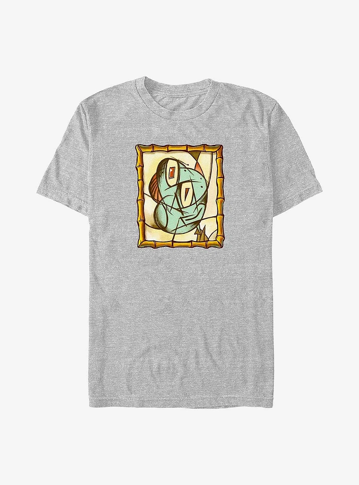 Spongebob Squarepants Squidward Scramble Big & Tall T-Shirt