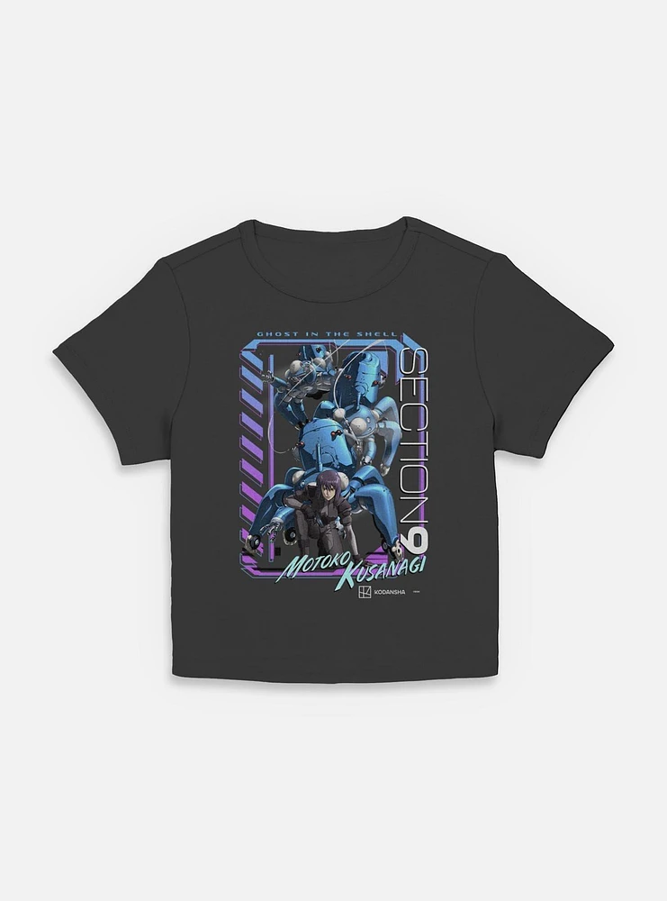 Ghost the Shell Digi Framed Women Baby T-Shirt