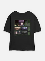 Ghost the Shell Section 9 Collage Womens Skimmer T-Shirt