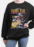 Fairy Tail Group Womens Oversized Sweatshirt