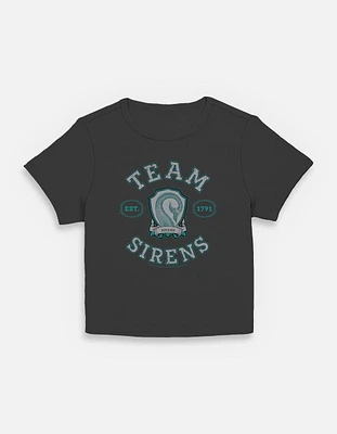 Wednesday Team Sirens Womens Baby T-Shirt