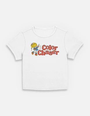 Rainbow Brite Color Chaser Womens Baby T-Shirt